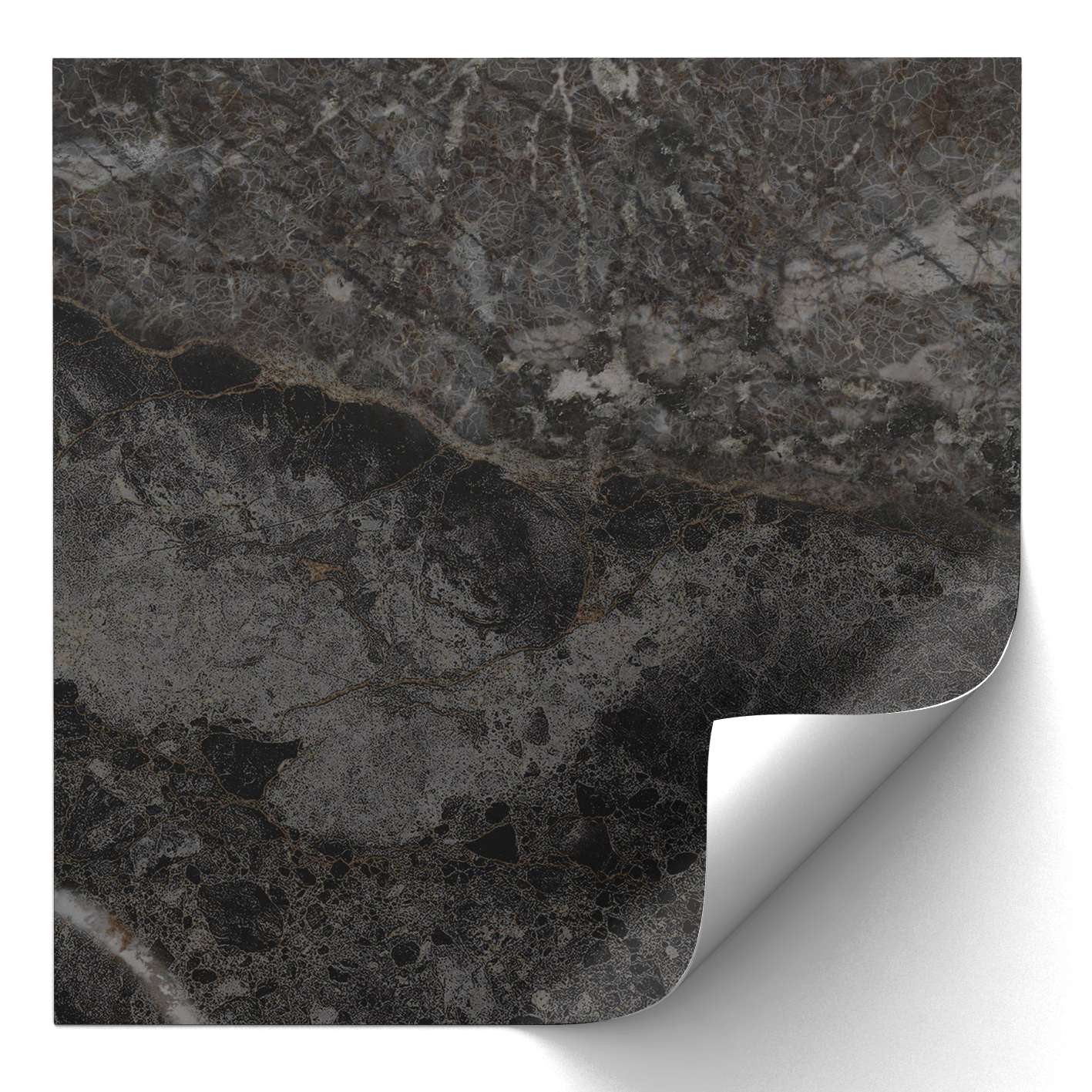 Tile Sticker - Dark Marble Pattern