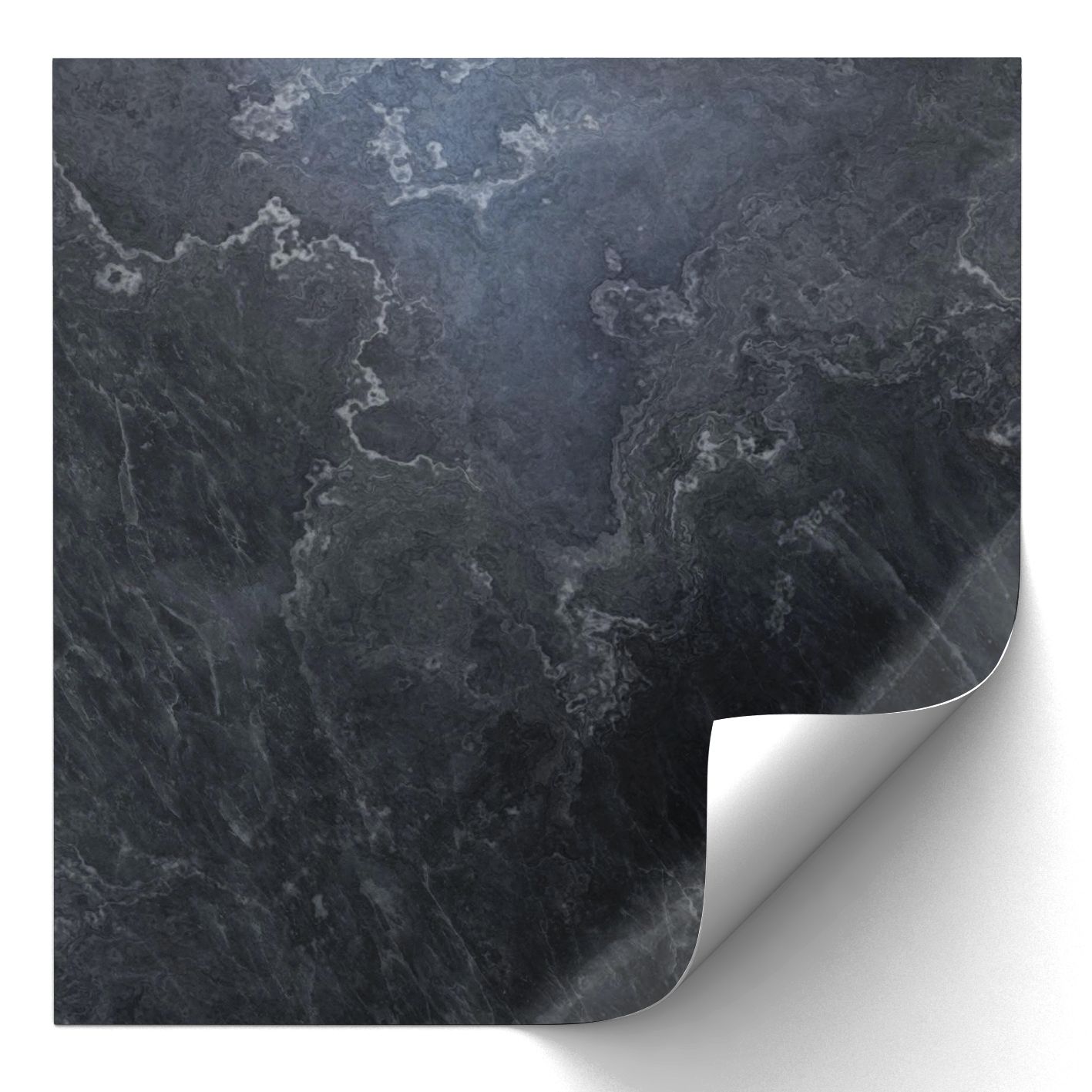 Tile Sticker - Dark Marble Design