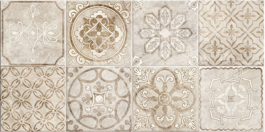 Vintage Mosaic Wall Tiles / 24 pcs