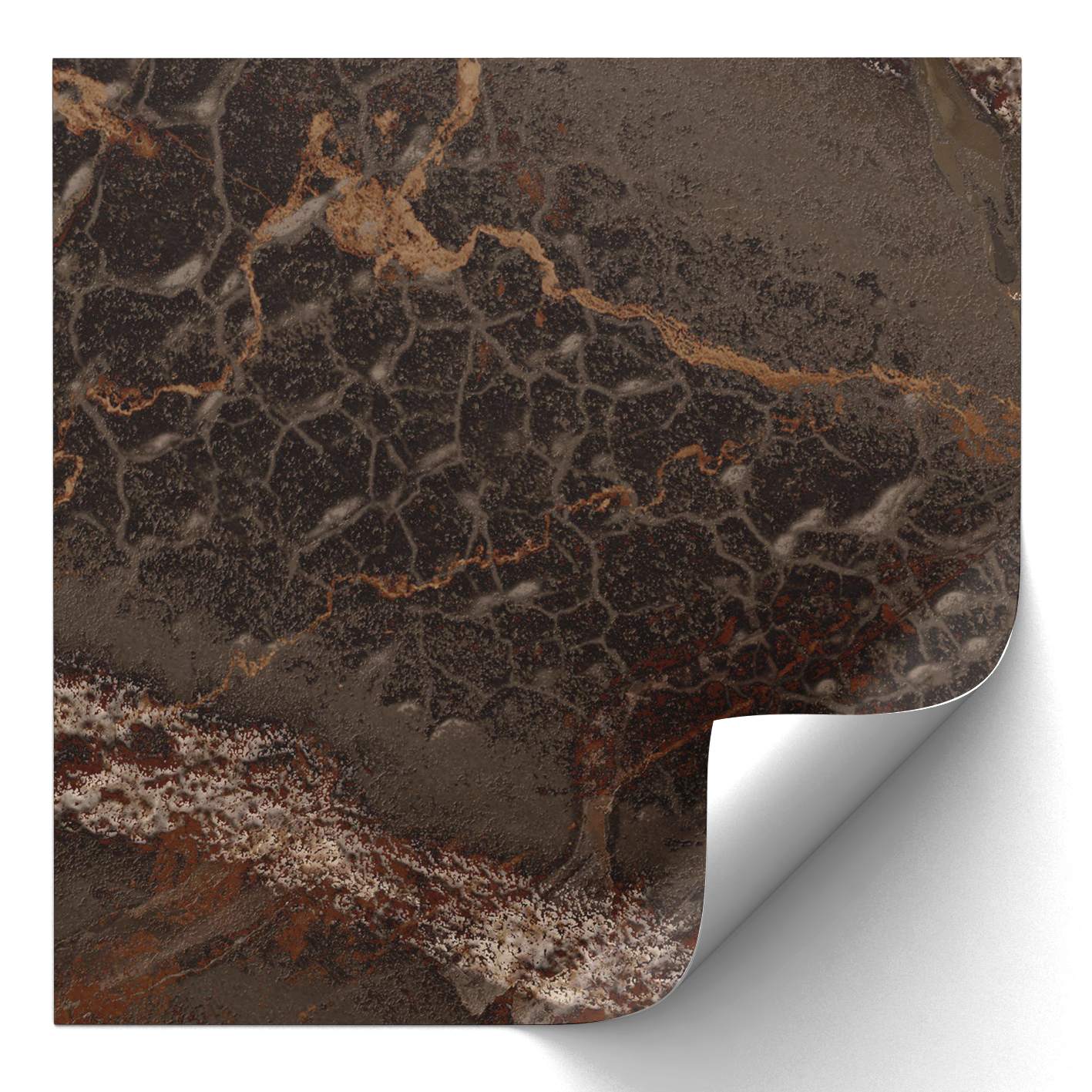 Tile Sticker - Dark Marble Design