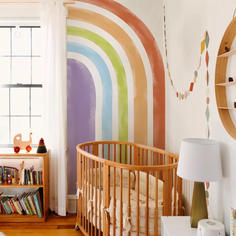 Wallsticker - Half Rainbow / 02