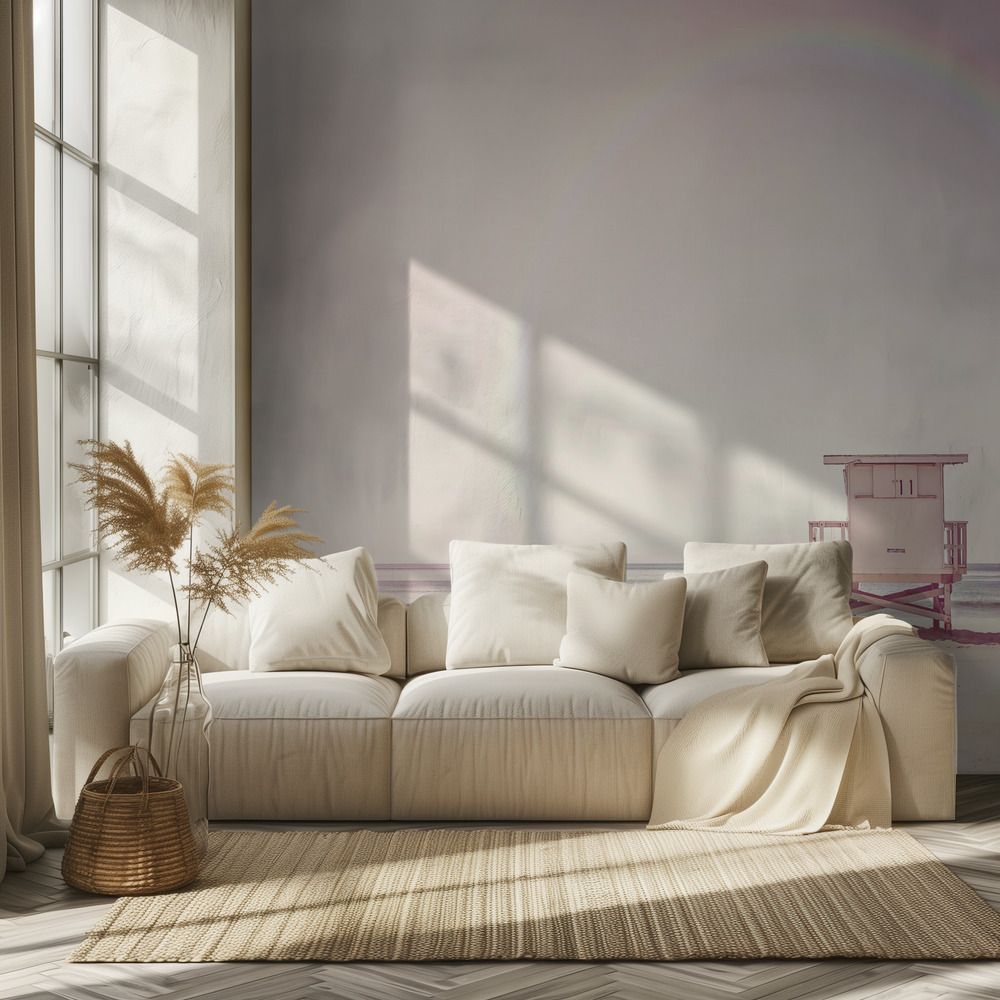 Wall Paper - Beach Hut Serenity