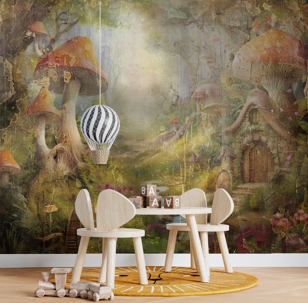 Wall Paper - Mushroom Fantasy