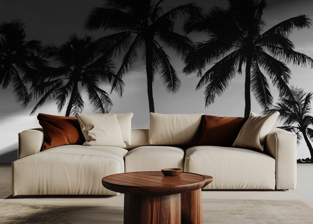 Wallpaper - Palm Tree Sunset