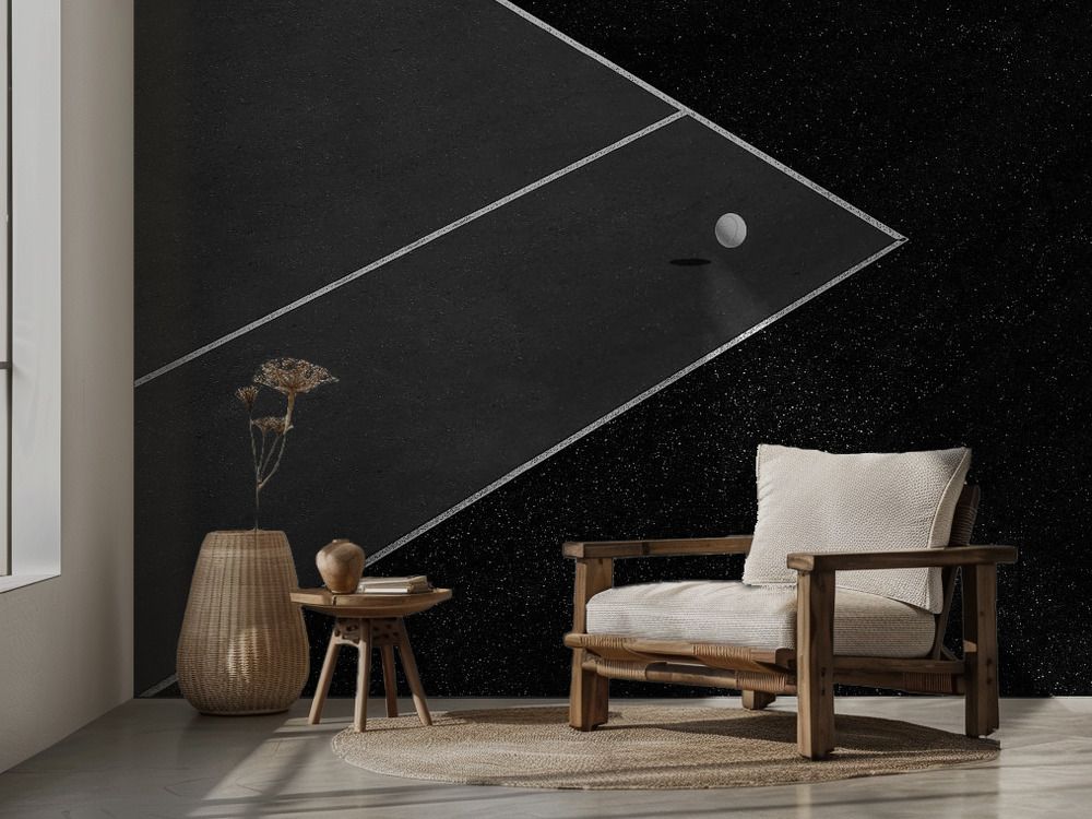 Wall Paper - Minimalist Tennis Court
