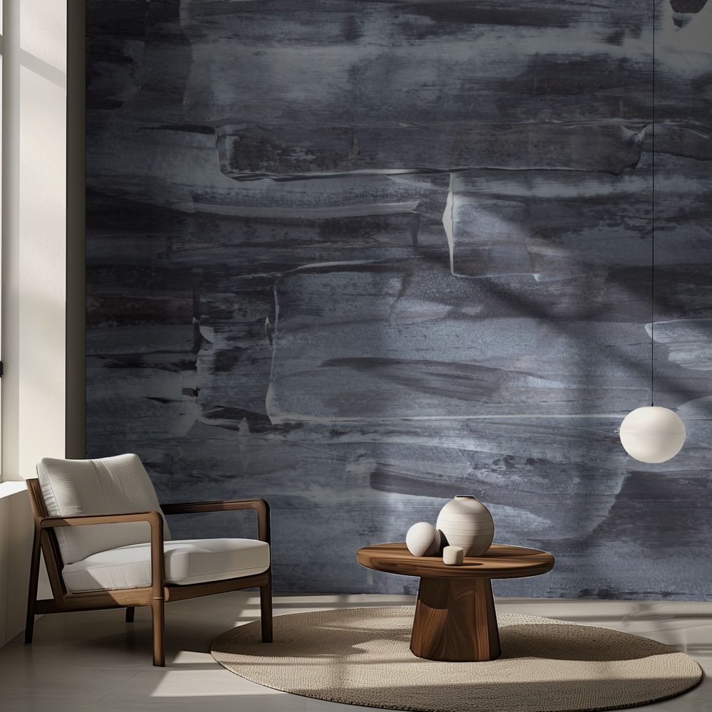 Wall Paper - Abstract Gray Texture
