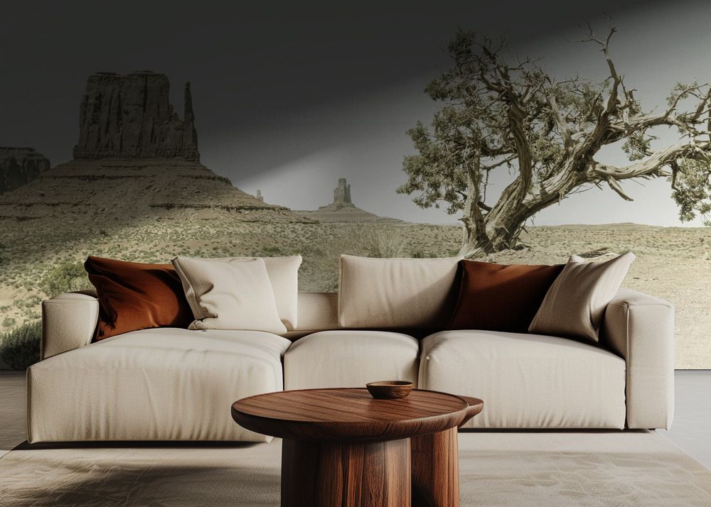 Wall Paper - Desert Landscape View