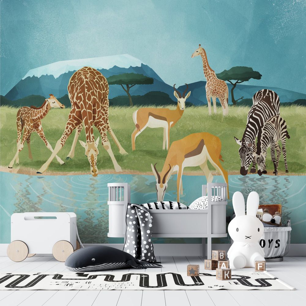 Wall Paper - Safari Animals